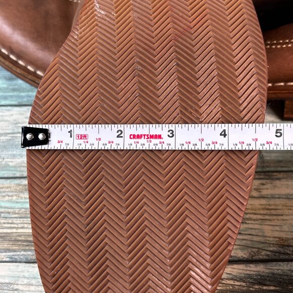 Cole Haan Loafers Mens Size 12M Brown Leather Slip On Split Toe Dress Shoes - Picture 12 of 14